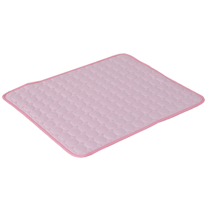 Premium Dog Cooling Mat Summer Pet Ice Pad Durable Comfort Bed