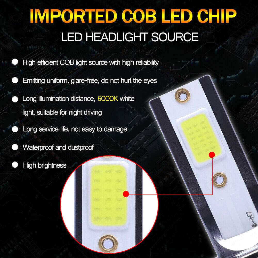 Ultra Bright H7 LED Headlight Kit Super Blue High Performance