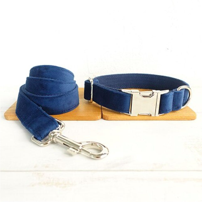 Bow Pet Collar and Traction Dog Chain for Small and Large Pets