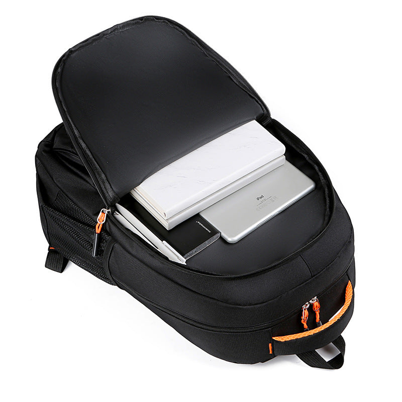 Men’s Large Capacity Computer Backpack for Travel Work and Daily Use
