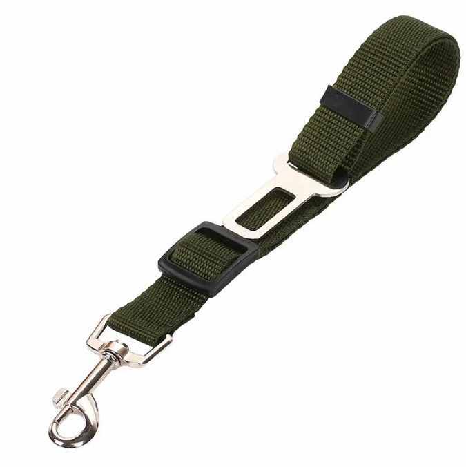 Premium Pet Car Seat Belt Adjustable Safety Leash Durable Nylon