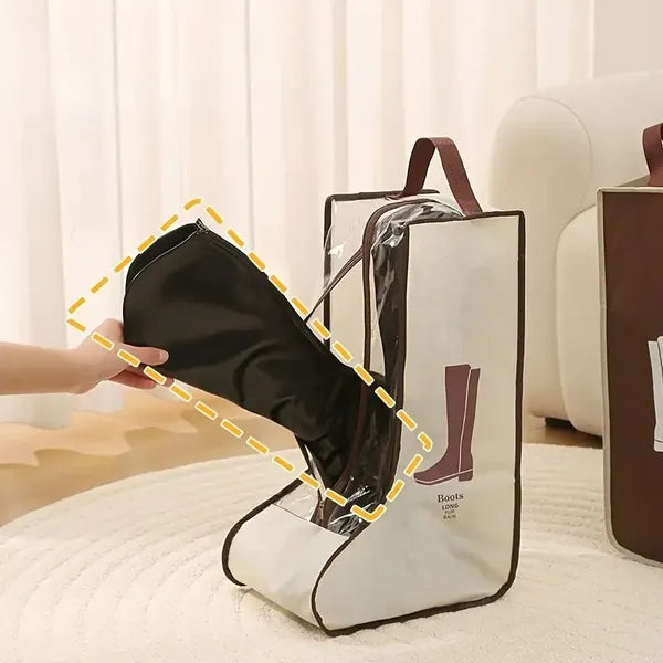 PVC Shoe Storage Bags Transparent Dustproof Travel Organizer Set
