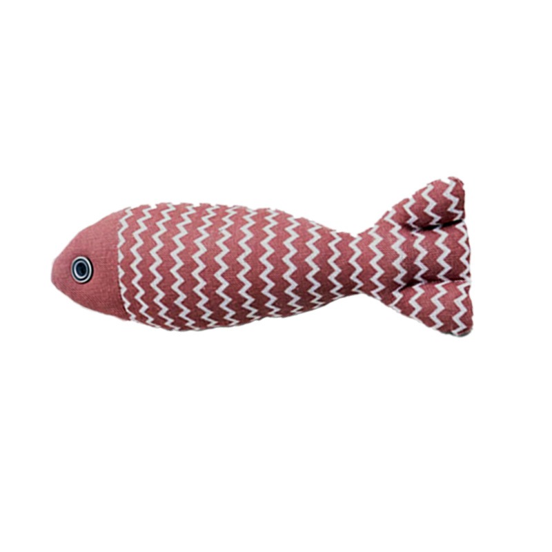 Premium Cat Mint Fish Toy for Interactive Play and Dental Care