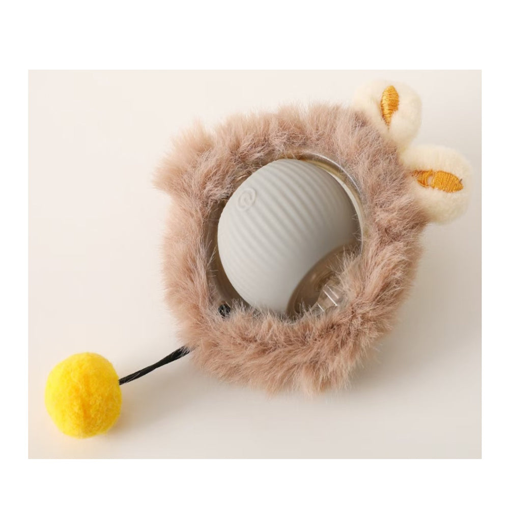 Interactive Rolling Cat Ball Toy for Active Play and Mental Stimulation