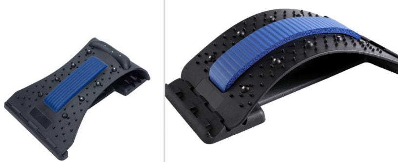 Neck & Lumbar Support Traction Device with Acupressure Points