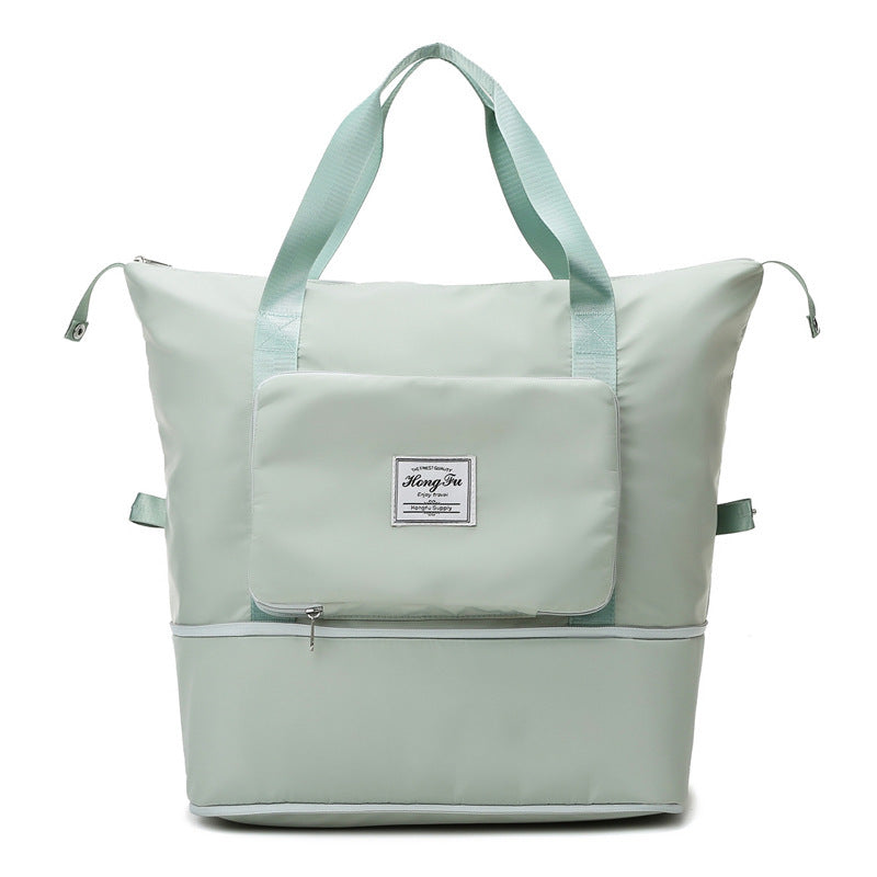 Dry and Wet Separation Sports Shoulder Bag Portable Gym Travel Tote