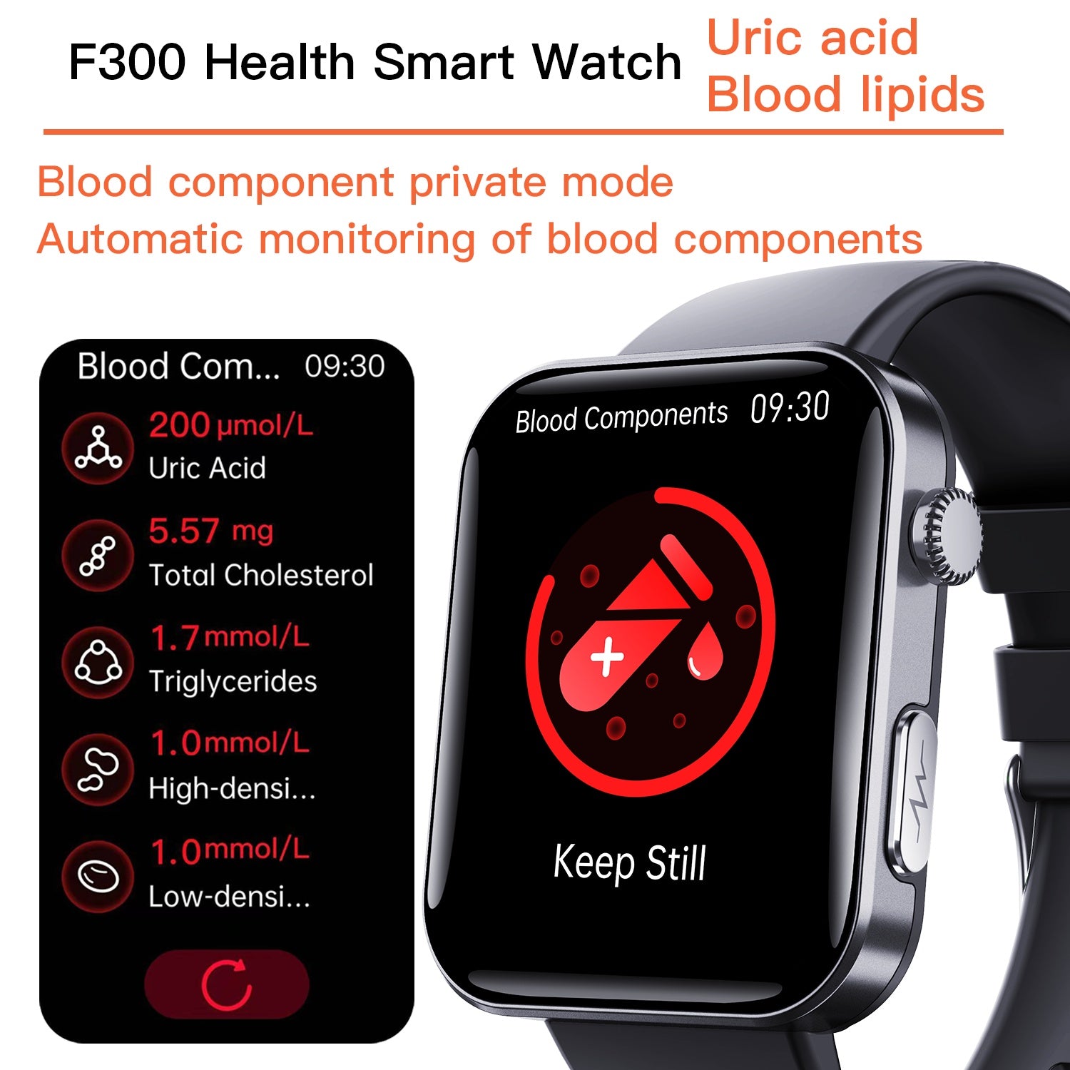 Smart Watch with Bluetooth Call Fitness Tracker Heart Rate SpO2