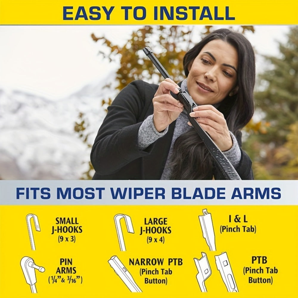 26-Inch Rain Repellent Windshield Wiper Blade Replacement