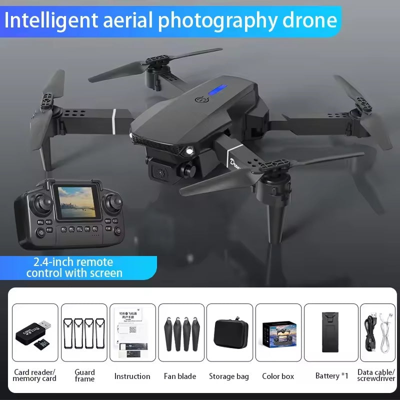 E88 Pro Mini Drone Dual Camera Screen Control 1080P HD