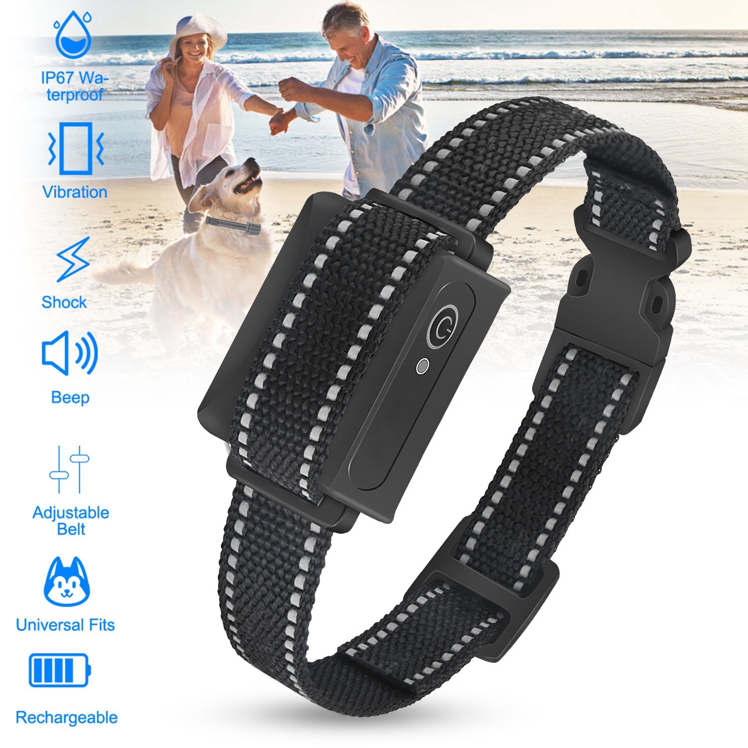 3280FT Dog Training Collar with Remote and Receiver Options