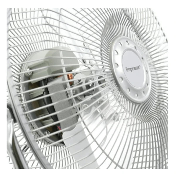 9 Inch High Velocity Metal Floor Fan Powerful Cooling Compact