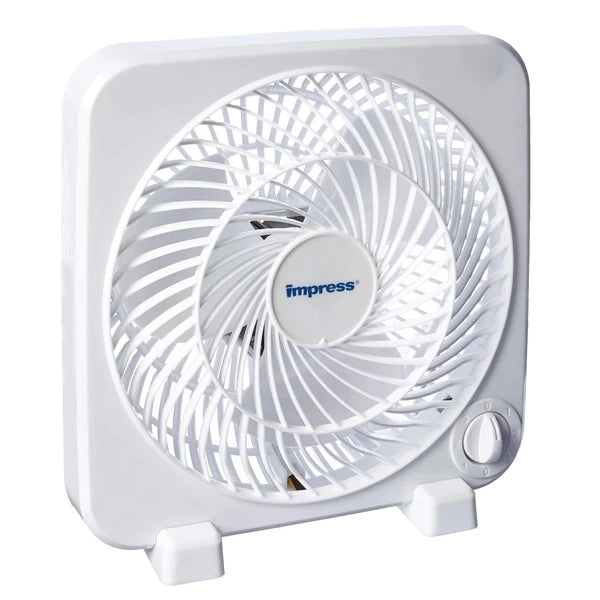 Box Fan with 3 Speed Settings for Cooling