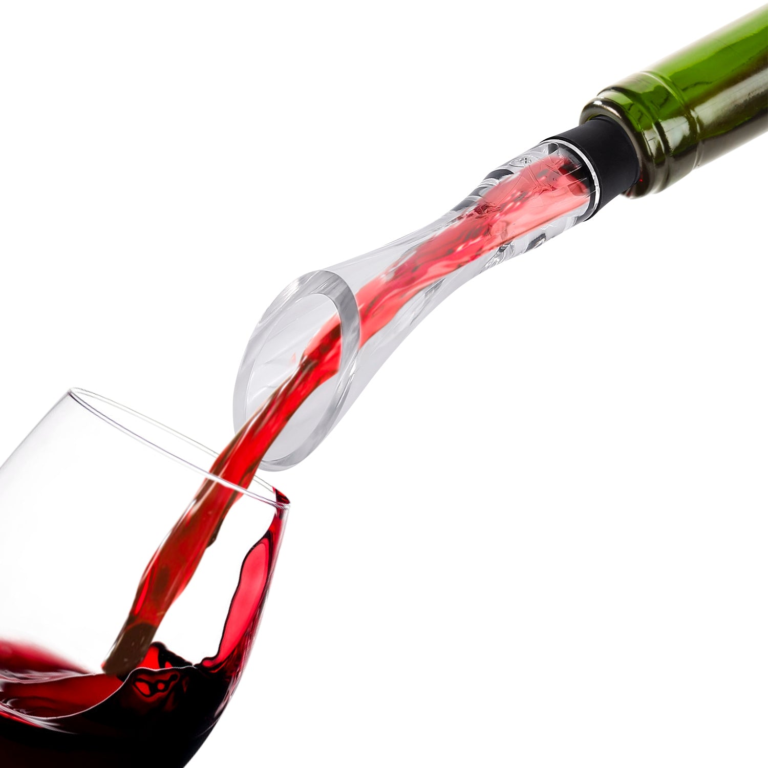Wine Aerator Pourer Spout Drip-Free Decanter Stopper