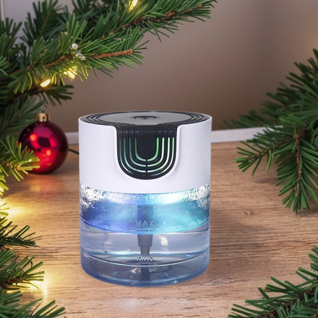Air Purifier Air Washer with LED Night Light Aroma Diffuser