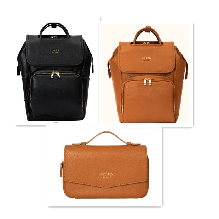 Large Capacity PU Shoulder Backpack Multifunctional Travel School Bag