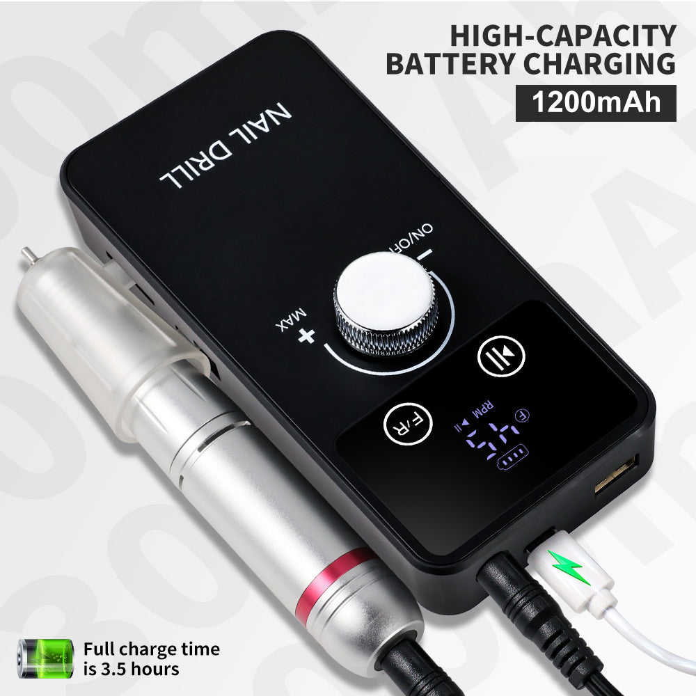 Cordless Rechargeable Nail Drill for Manicure