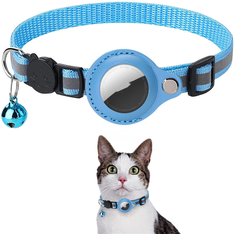 Premium Reflective Airtag Pet Collar Waterproof Protective Case