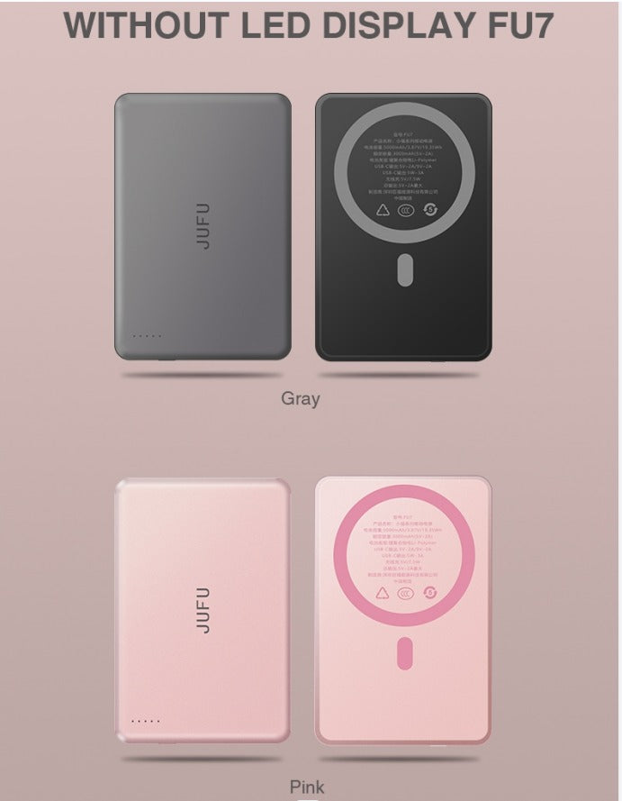 Magnetic Wireless Power Bank Portable Fast Charging Battery Pack