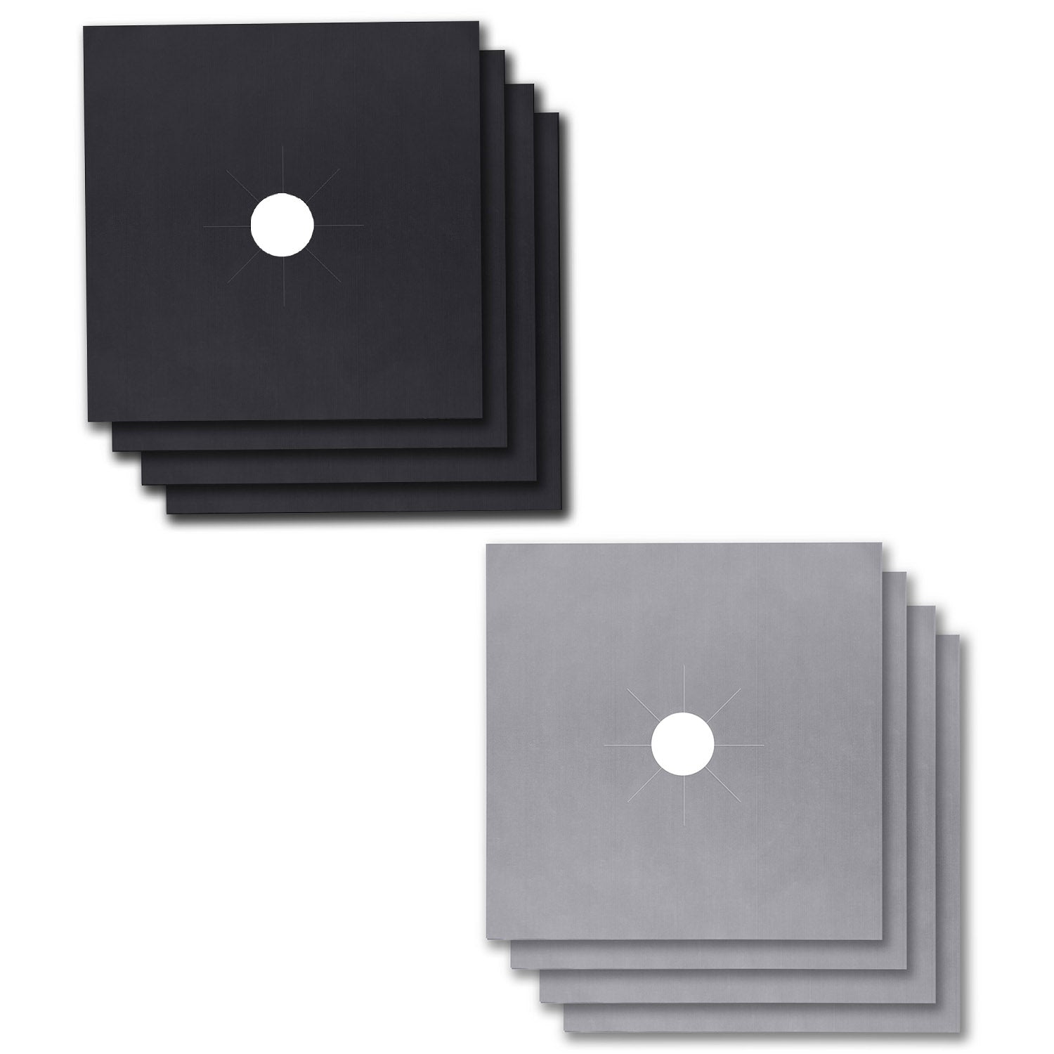4-Pack Nonstick Stovetop Burner Protector Liners Reusable