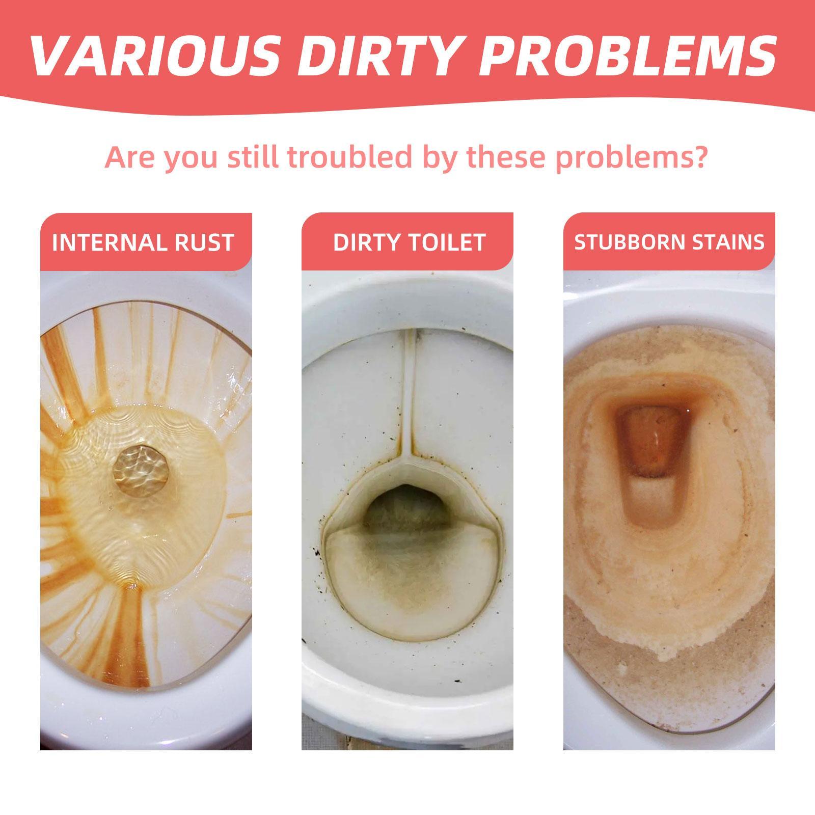 Advanced Toilet Cleaning Tablets Powerful Odor & Stain Remover
