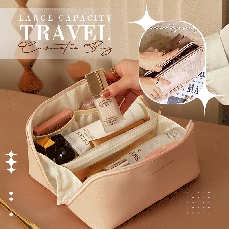 Travel Cosmetic Bag Large Capacity Multifunction Makeup Organizer Case