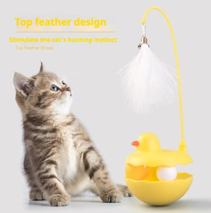 Premium Interactive Duck Cat Toy for Kittens and Indoor Play