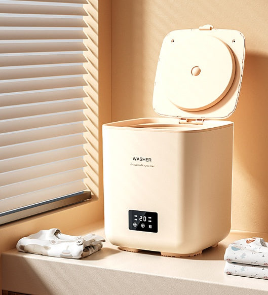Smart Mini Washing Machine with Dryer Compact Portable Washer