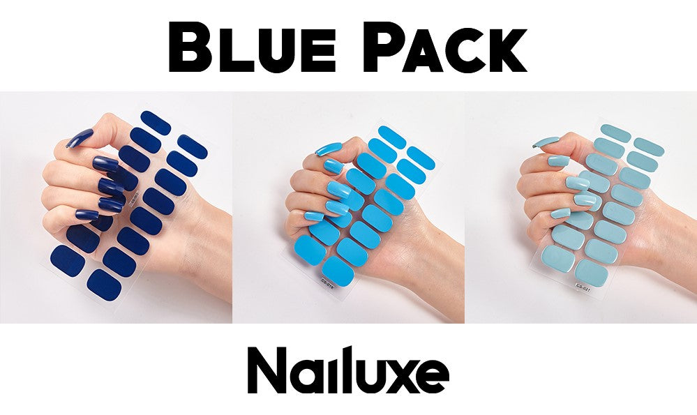 Pure Color 16PCS Nail Stickers for Easy DIY Nail Art