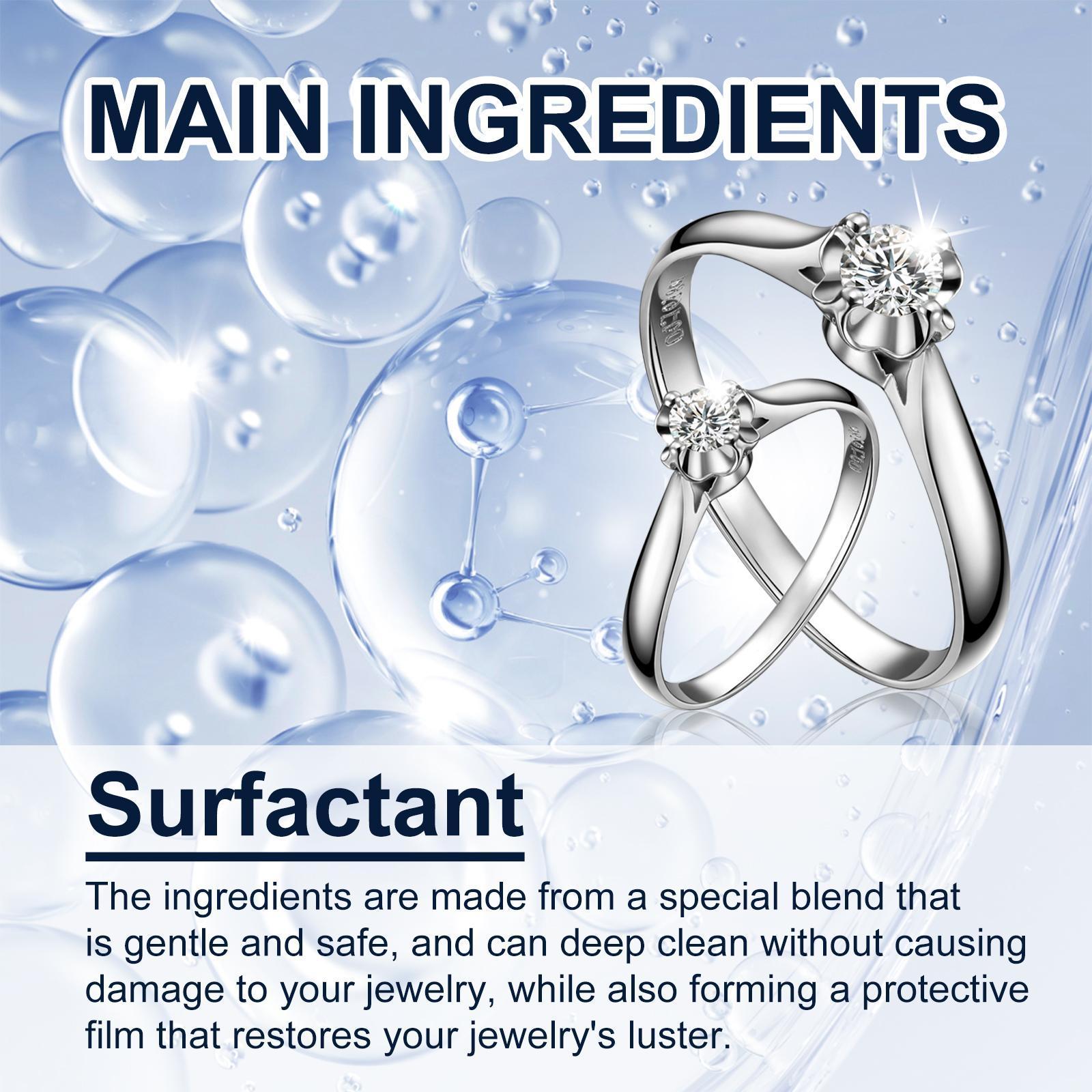 Jewelry Cleaner for Gold Necklace Stain & Tarnish Removal