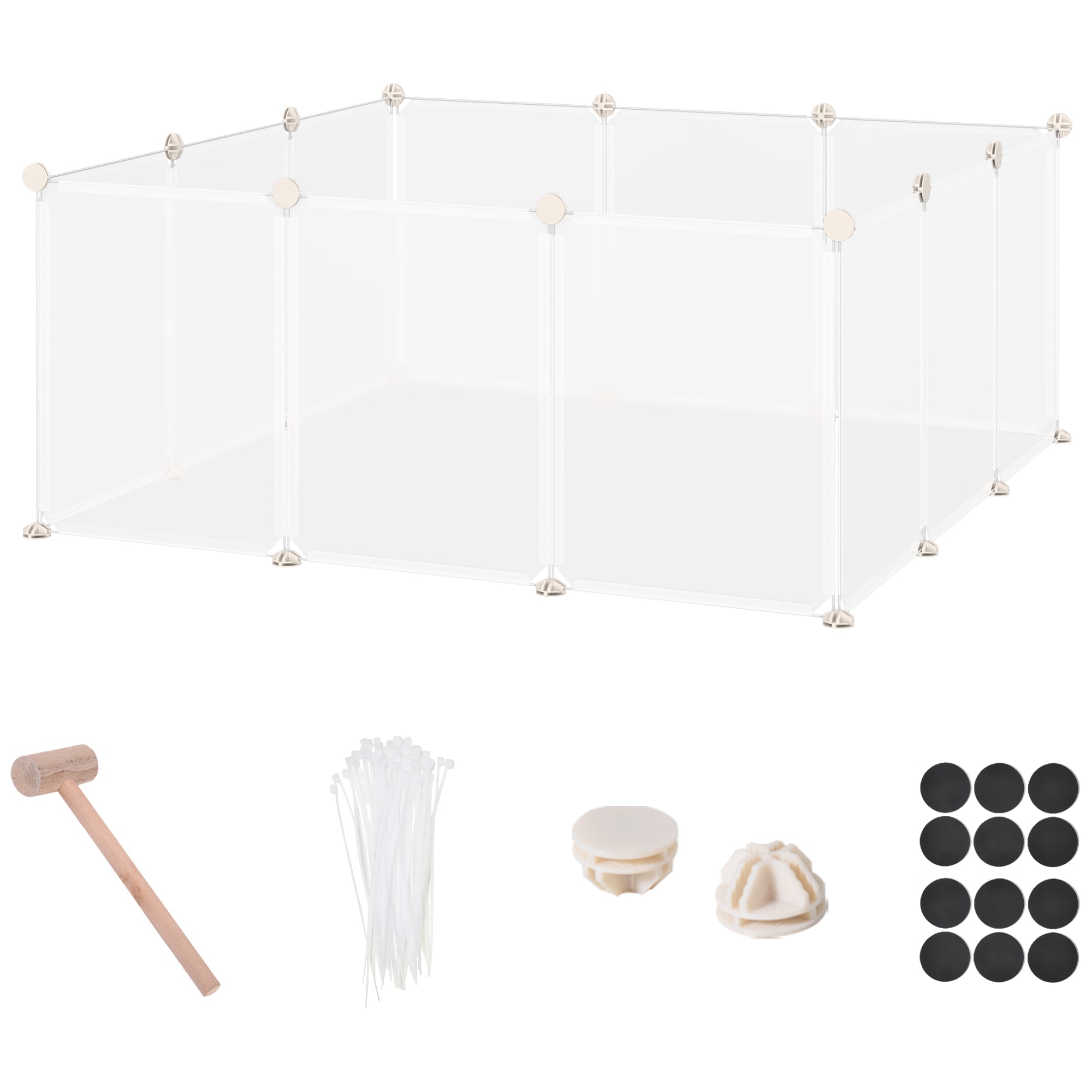 Premium DIY Pet Playpen Portable Small Animal Enclosure
