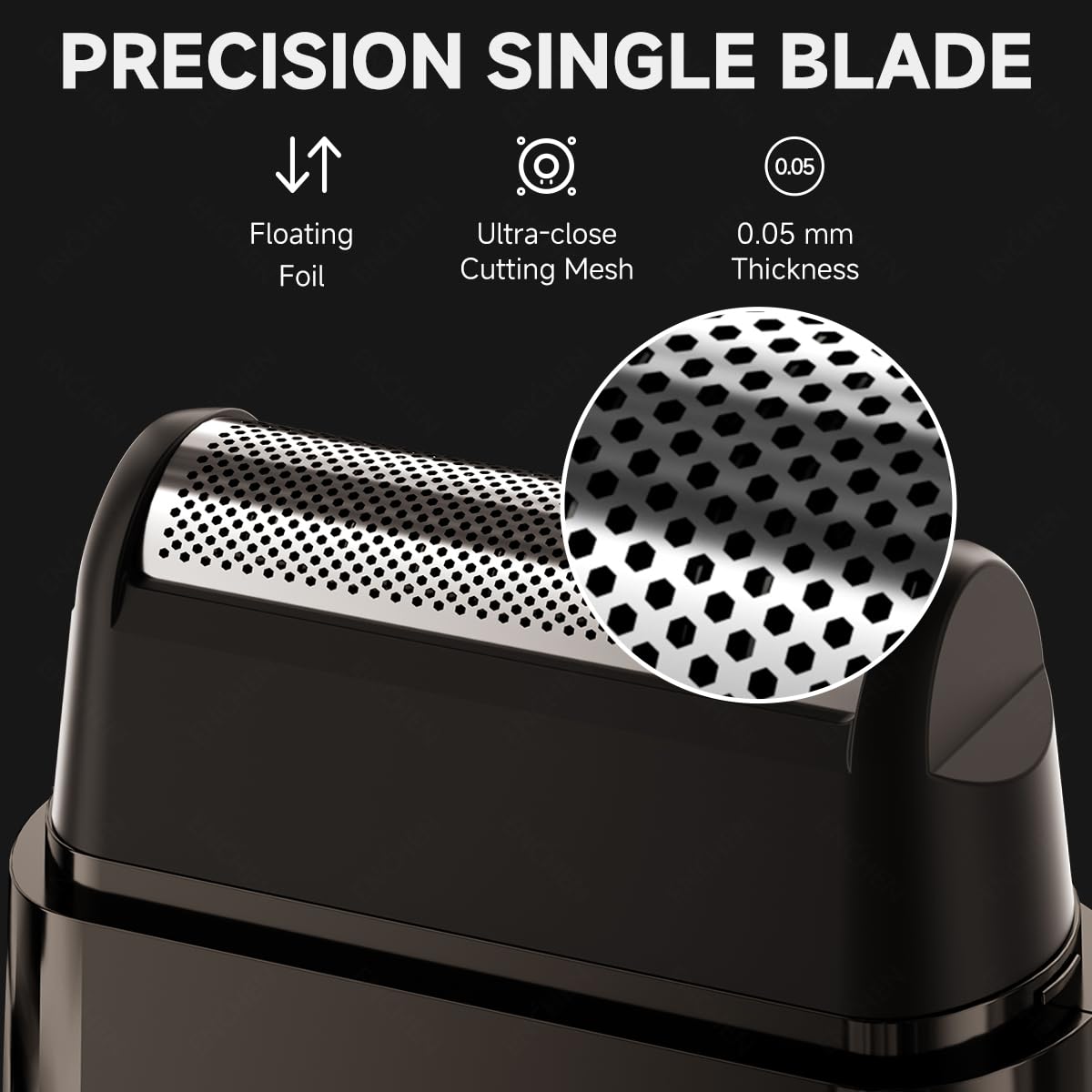 Premium Electric Shaver Portable Mini Razor Type C Fast
