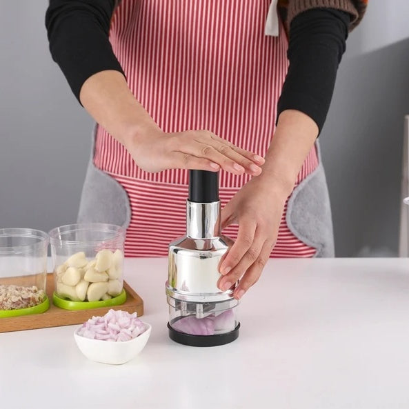 Vegetable Fruit Salad Hand Chopper Cutter Dicer