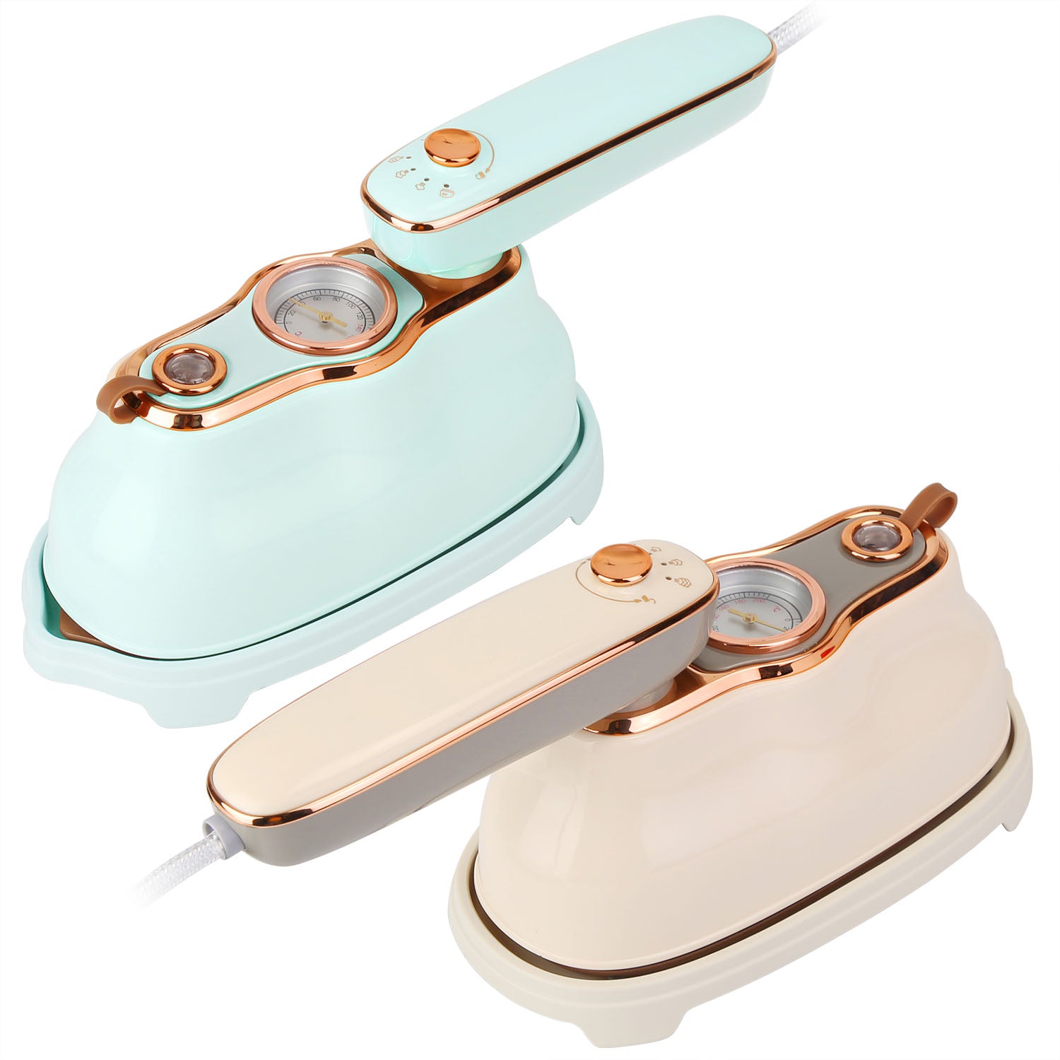 1200W Foldable Handheld Clothes Iron Steamer with Display