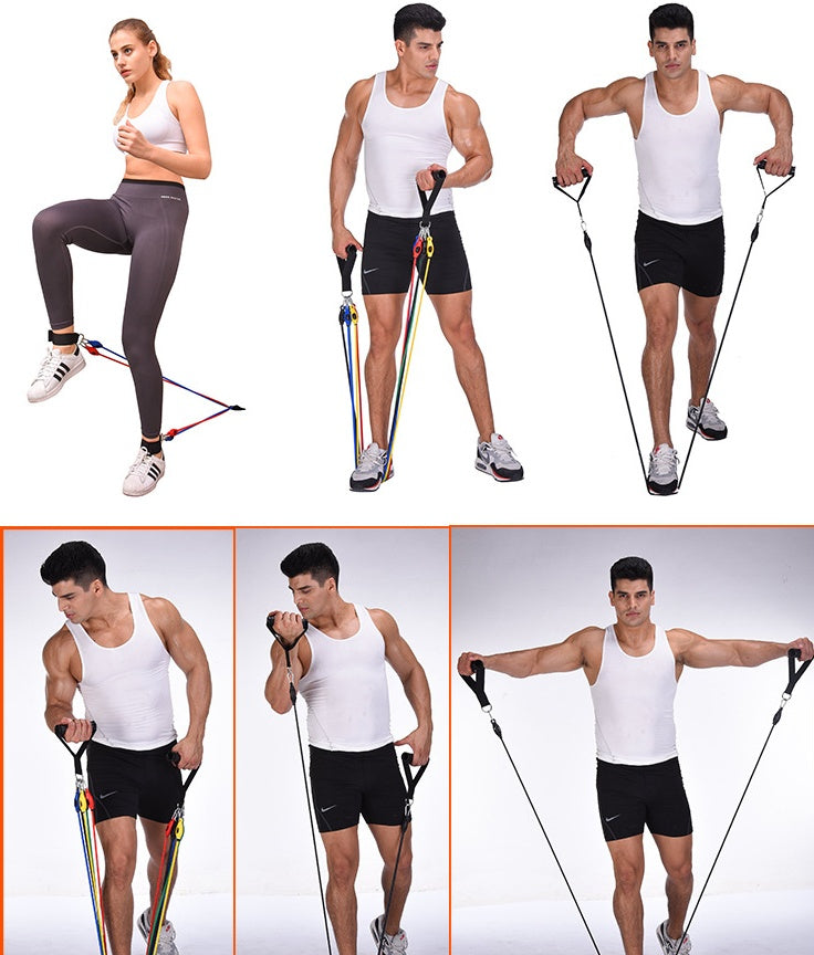 Portable Fitness Rally Equipment for Home Workout Training Set