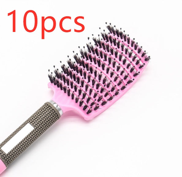 Bristle & Nylon Hair Brush for Detangling and Scalp Massage