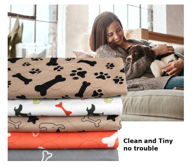 Reusable Waterproof Pet Pee Pad Absorbent Dog Cat Training Mat