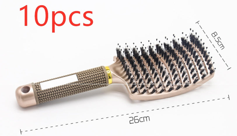 Bristle & Nylon Hair Brush for Detangling and Scalp Massage