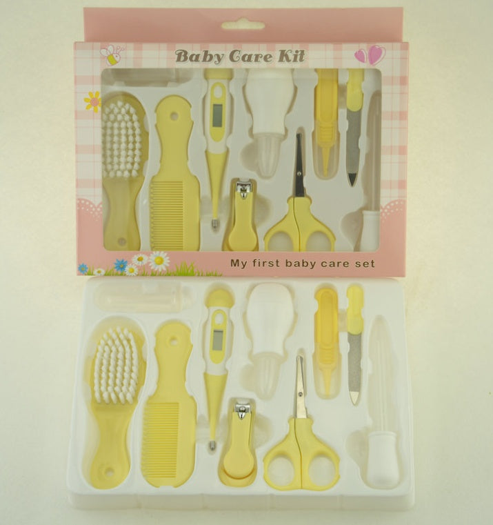 Baby Grooming and Care Kit with Thermometer, Nasal Care and Nail Clipper Set