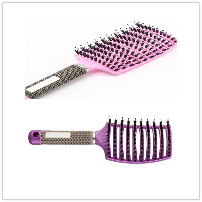 Bristle & Nylon Hair Brush for Detangling and Scalp Massage