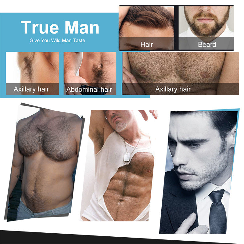Beard Growth Kit with Serum, Derma Roller & Styling Comb
