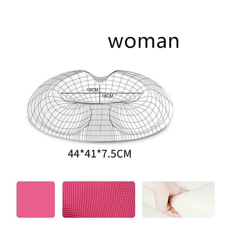 Memory Foam Seat Cushion Pillow for Office Chair Comfort Support