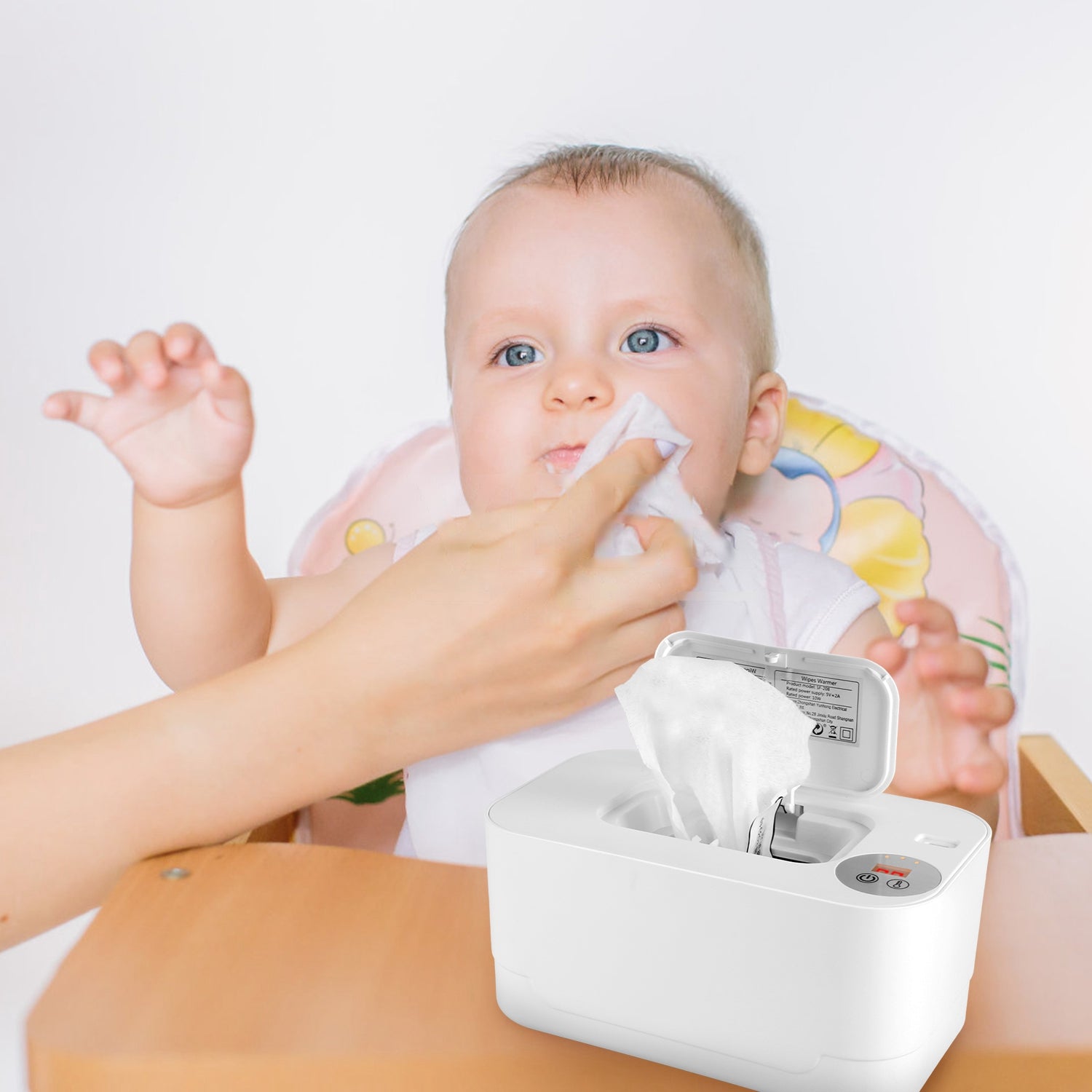 Baby Wipe Warmer Type C Portable Wet Wipes Dispenser