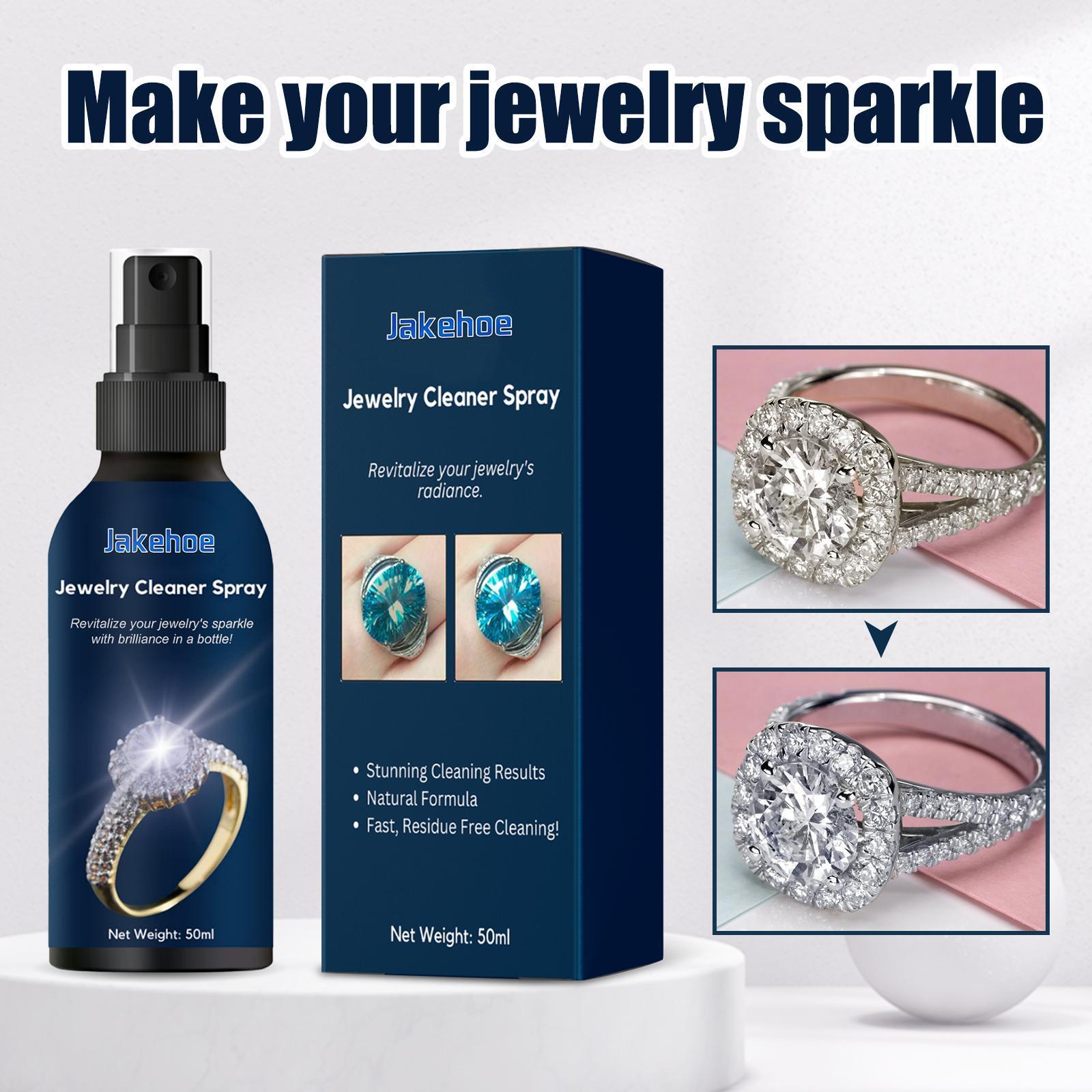 Jewelry Cleaner for Gold Necklace Stain & Tarnish Removal