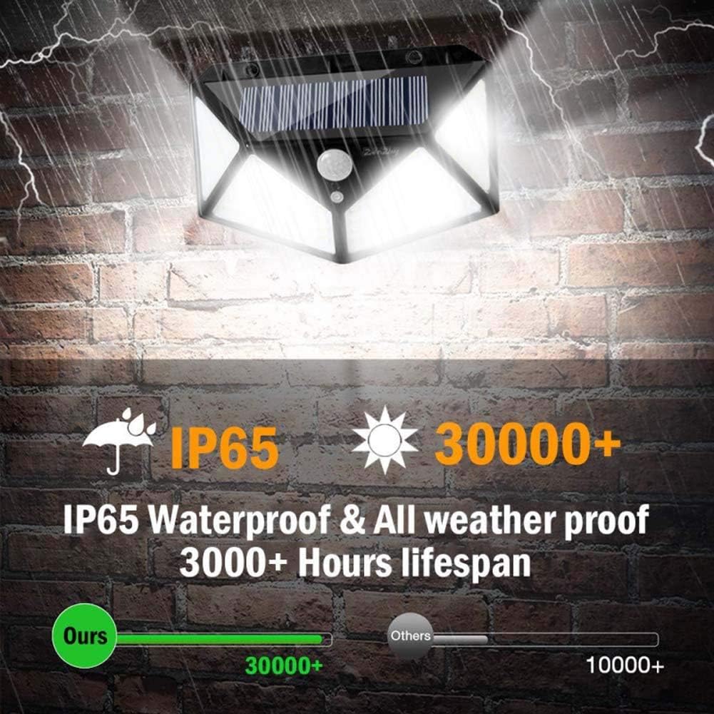 Ultra Bright Solar Motion Sensor Wall Lights Waterproof Security