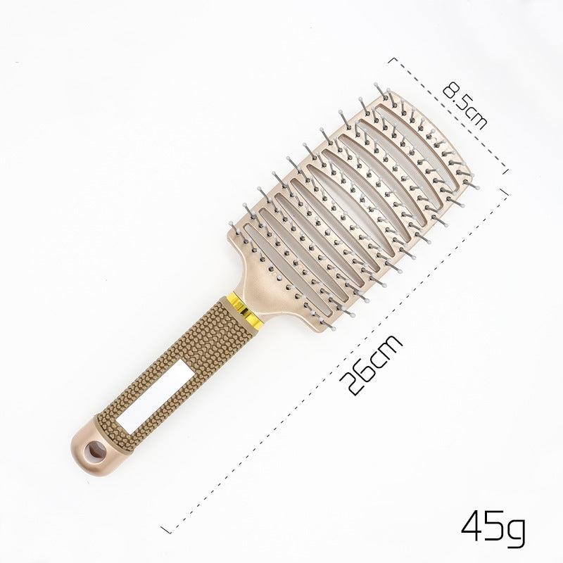 Bristle & Nylon Hair Brush for Detangling and Scalp Massage