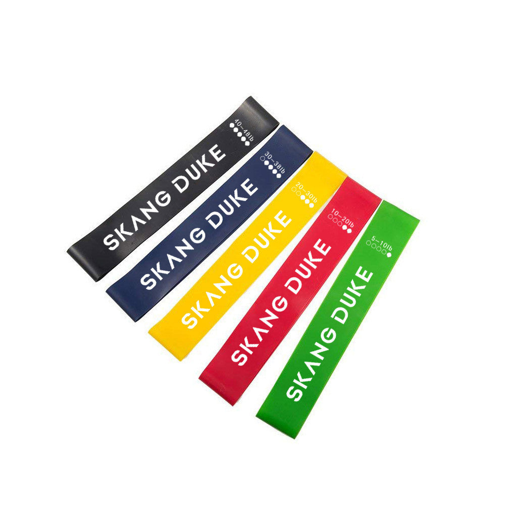 5 Level Resistance Rubber Bands Set for Yoga, Fitness & Full Body Training