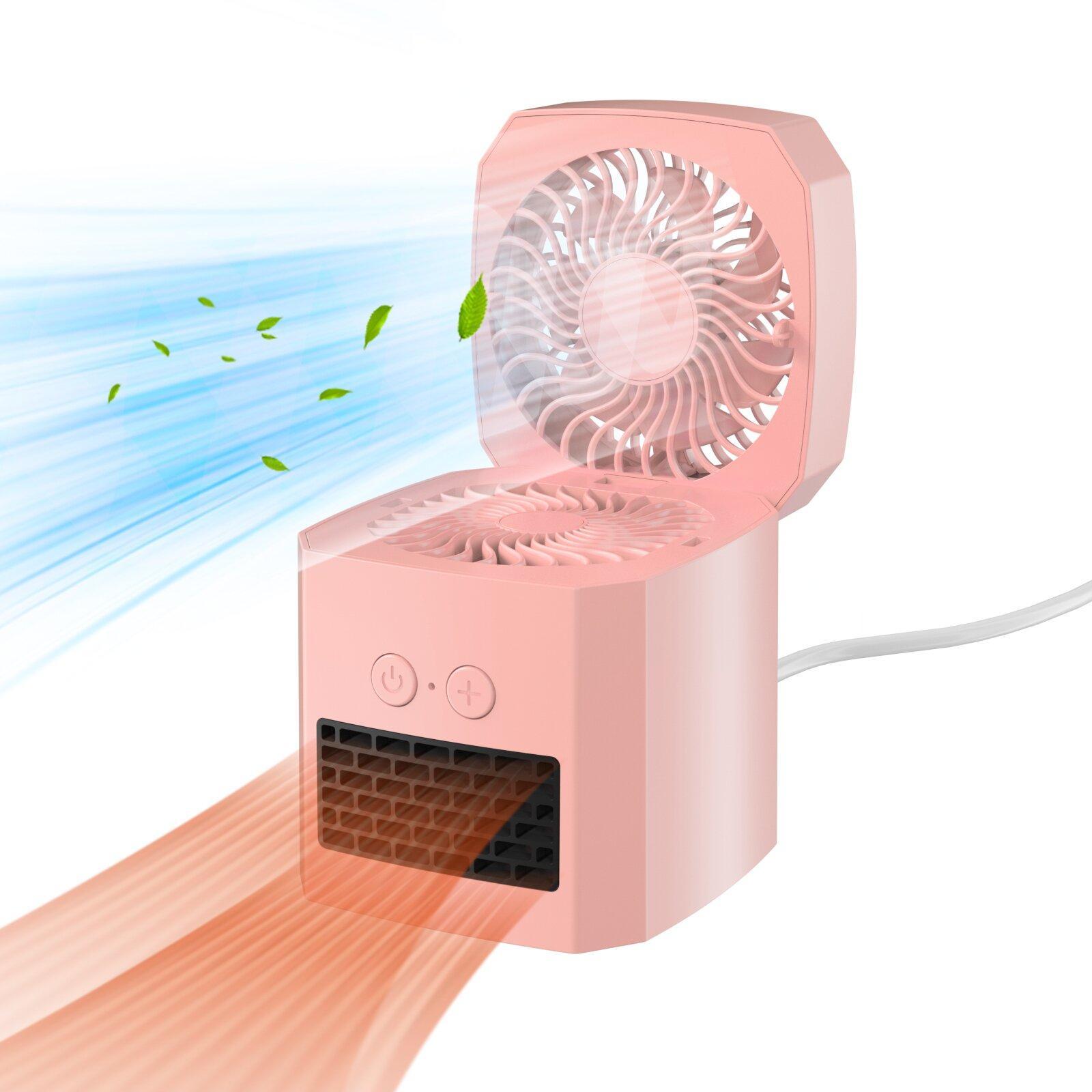 Dual Function Cooling Heating Fan Portable 3 Speed Heater