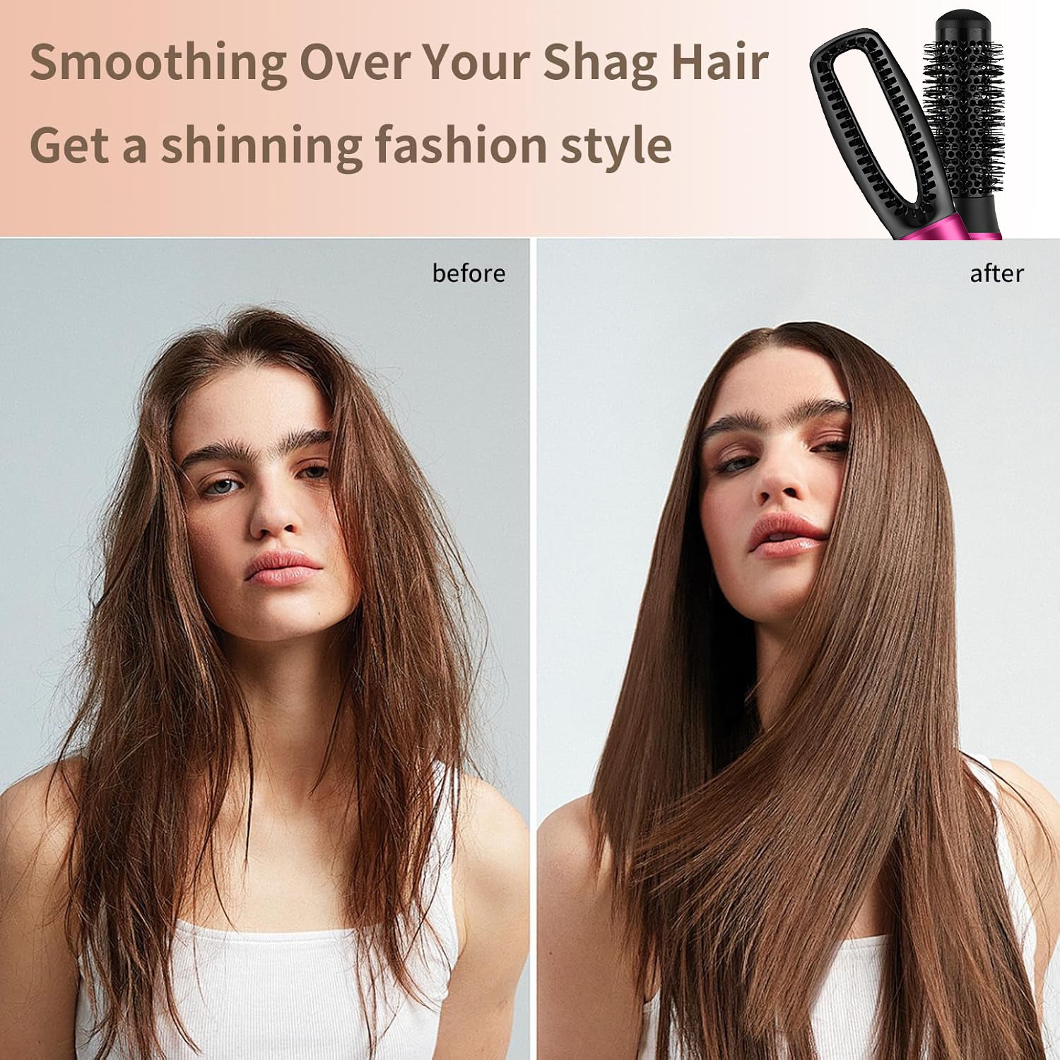 5 in 1 Hair Dryer Brush Kit Blow Dryer Straightener Curler