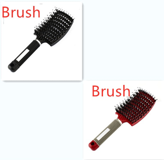 Bristle & Nylon Hair Brush for Detangling and Scalp Massage