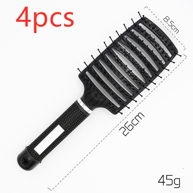 Bristle & Nylon Hair Brush for Detangling and Scalp Massage